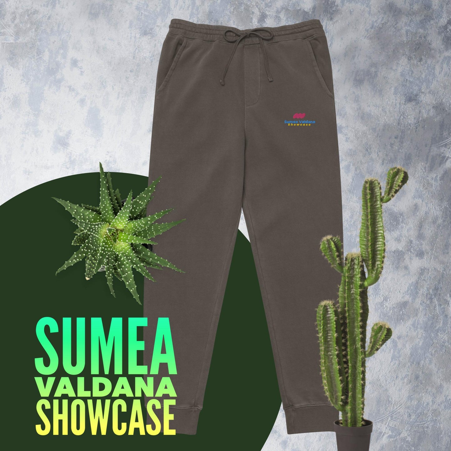 Unisex pigment-dyed sweatpants